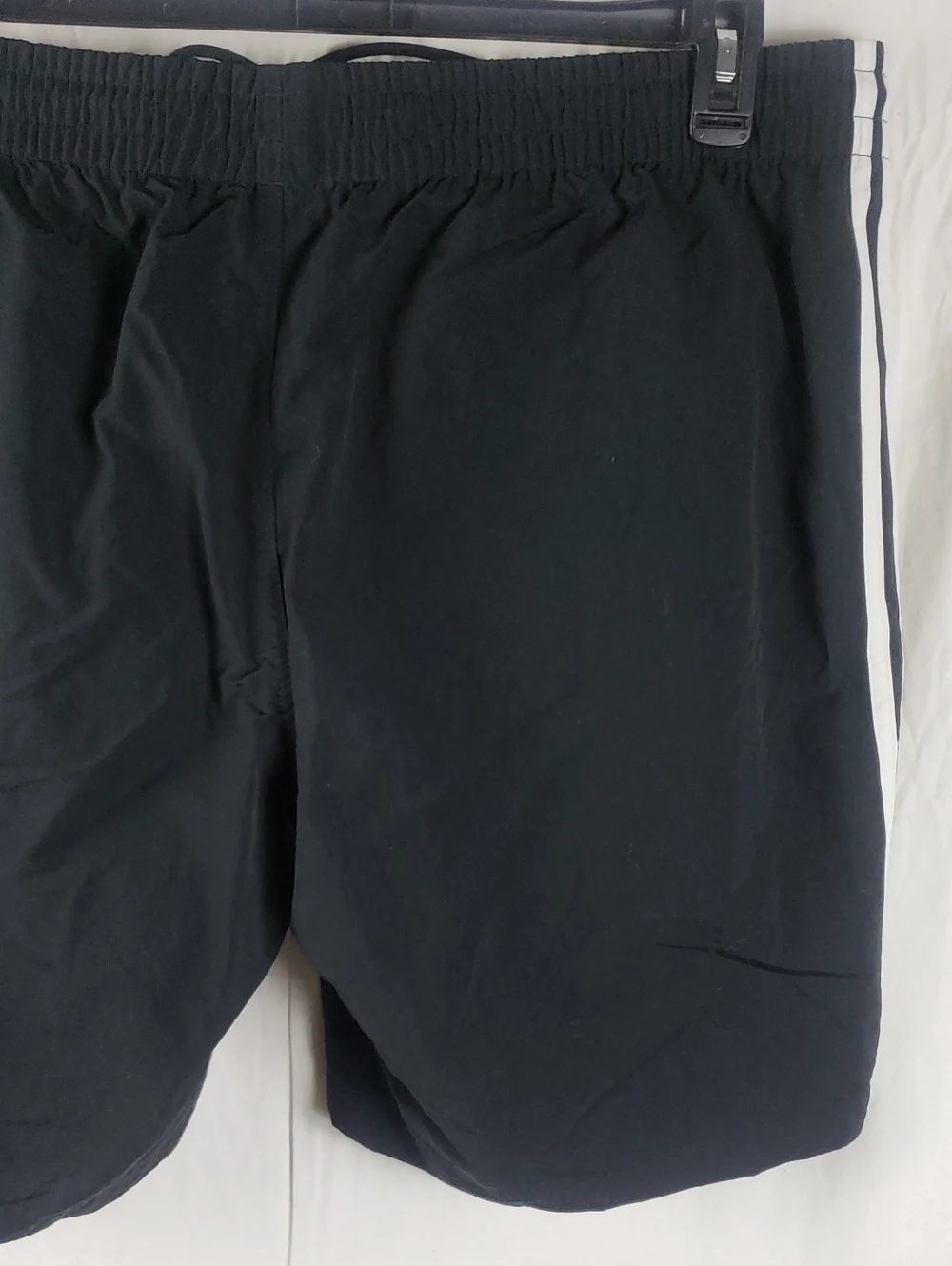 Adidas Men's 2XL Black 3 Stripes Swim Shorts